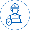 Hard Hat Employee Safety Icon